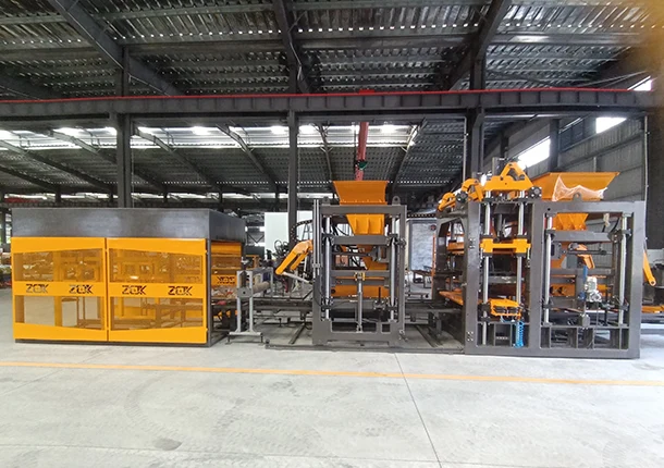 Hvor mange betongblokker på en pall i ZC-serien?